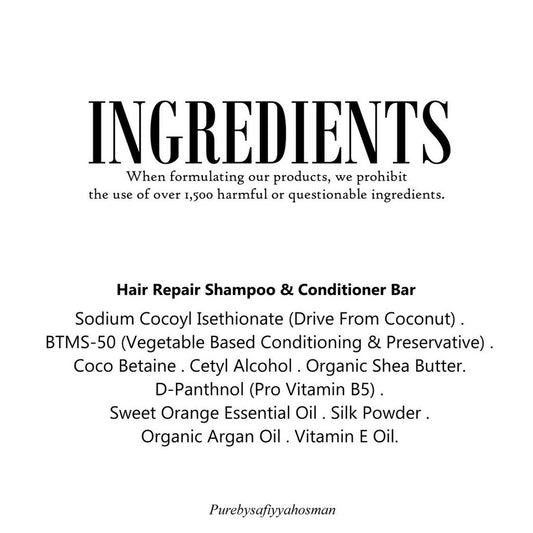 PBYSO Shampoo & Conditioner Bar