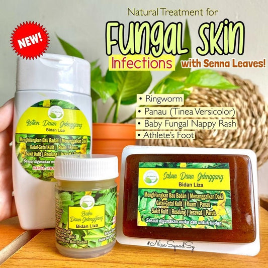 SUSUK MANJA Senna Leave Antifungal Soap