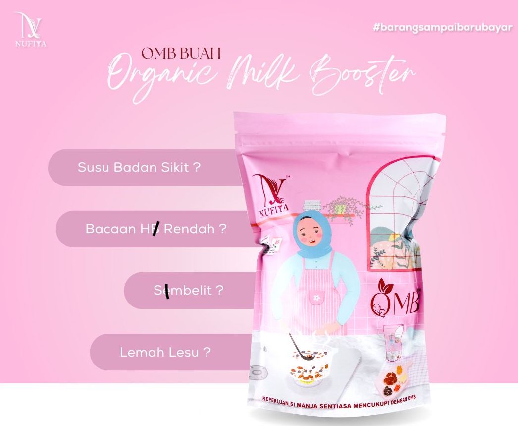 NUFIYA Organic Milk Booster OMB