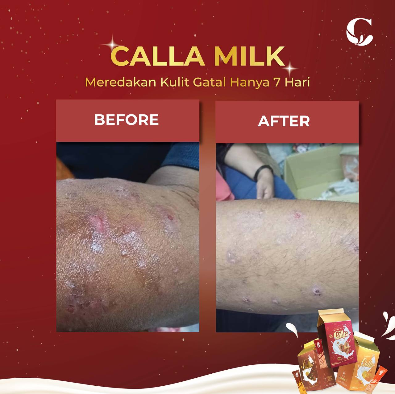 Calla Milk Flavoured Goat Milk (Caramel)