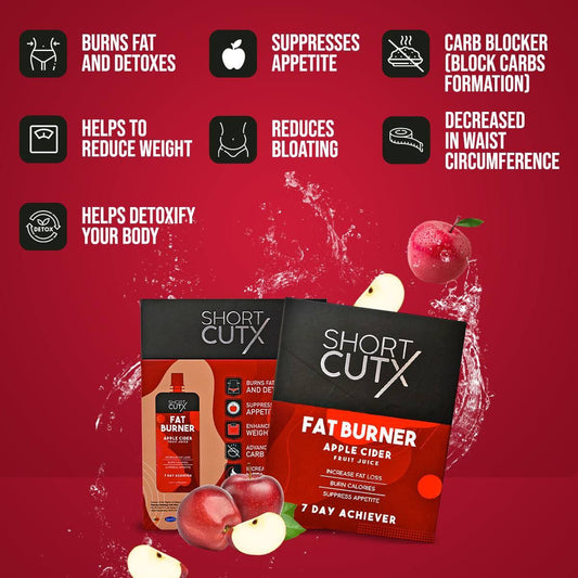 Shortcutx Fat Burner Apple Cider Fruit Juice