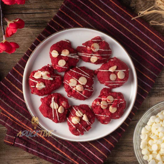 Red Velvet Chocolate Chips Cookies