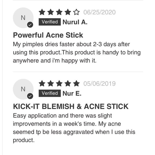 PBYSO Powerful Acne Stick Acne Cream Pimple Cream Reduce Acne No Scar Acne