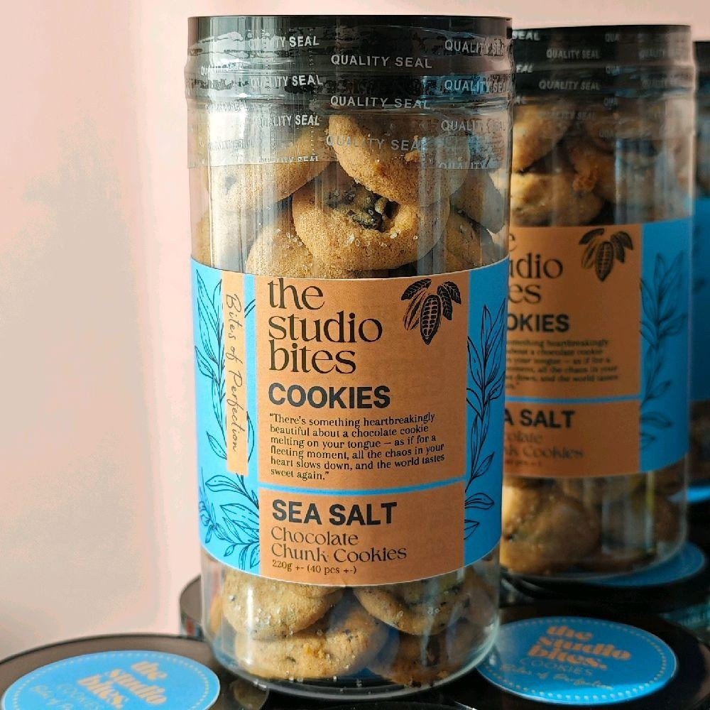 Sea Salt Chocolate Chunk Cookies