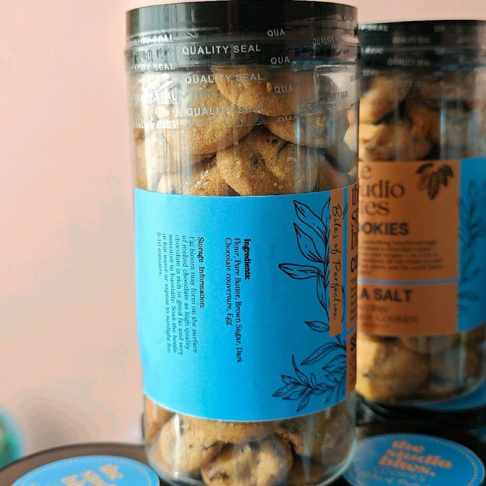 Sea Salt Chocolate Chunk Cookies