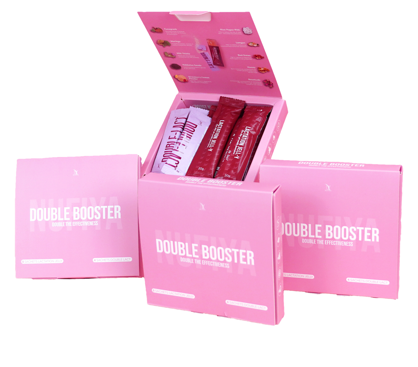 NUFIYA Double Booster (lactation jelly and double lact)