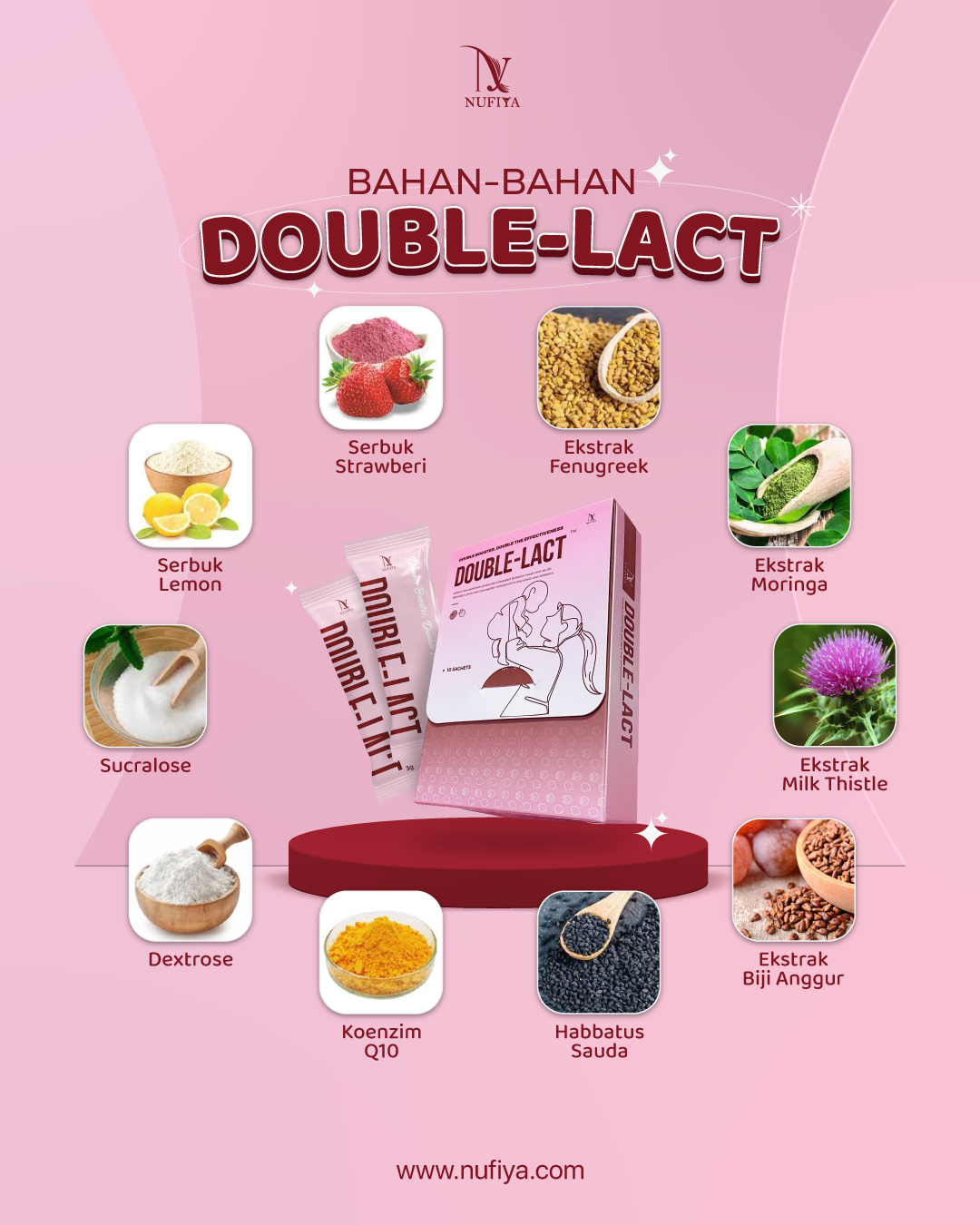 NUFIYA Double-Lact Milk Booster