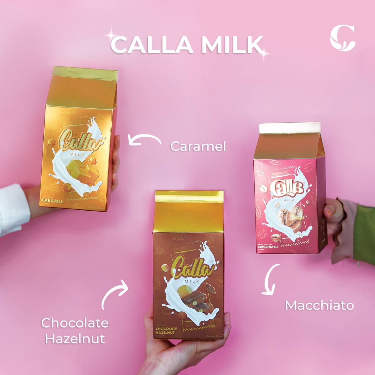 Calla Milk Flavoured Goat Milk (Chocolate Hazelnut)