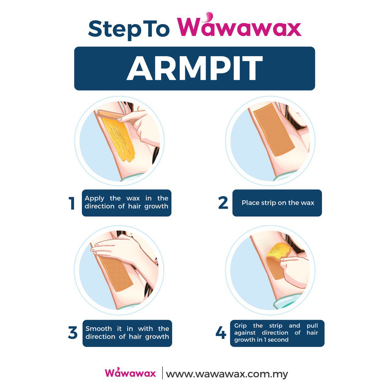 WAWAWAX Hair Removal Wax 30ml (Starter Kit)