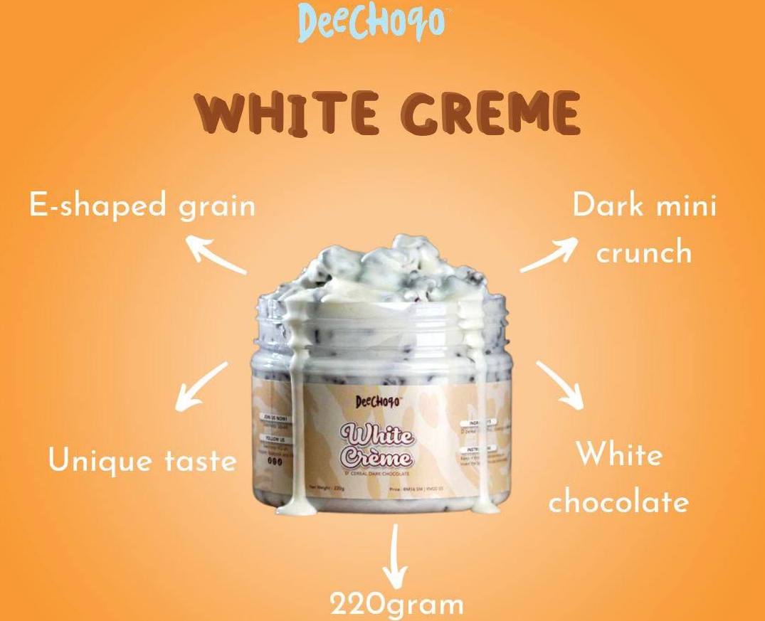 DEECHOQO Mini Cereal White Creme