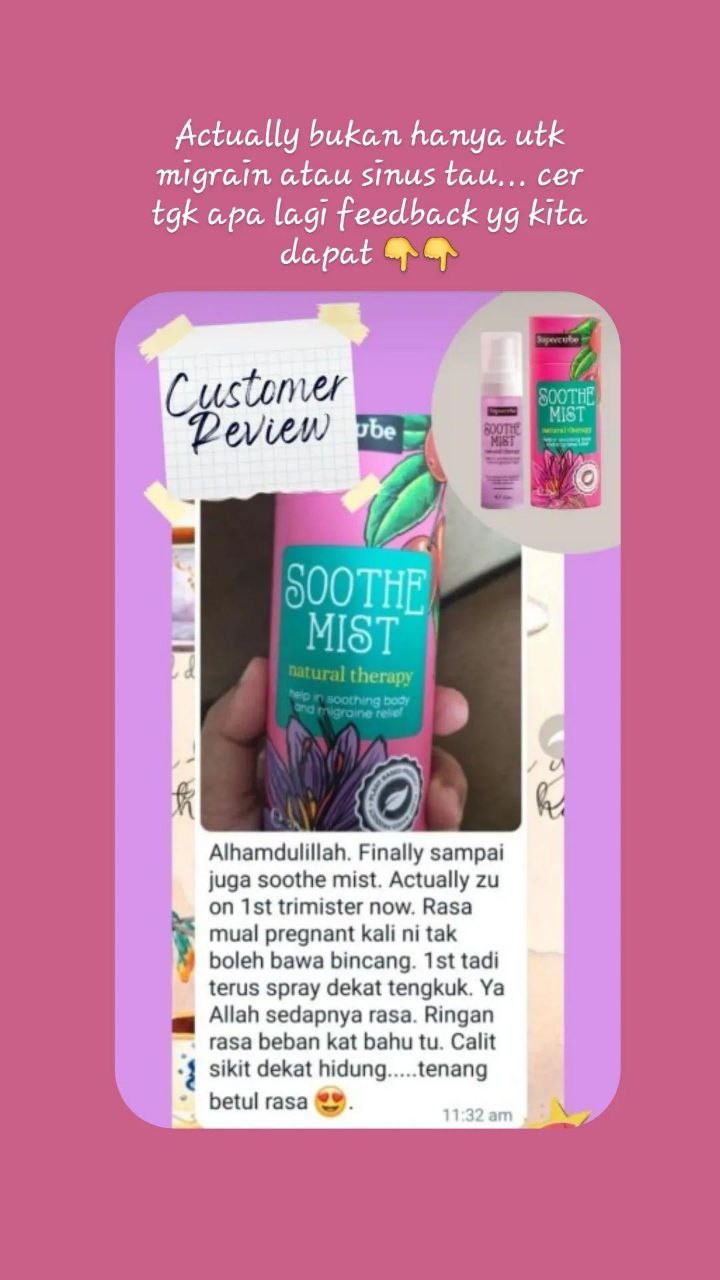 Soothing Mist Aromatherapy Oil Spray