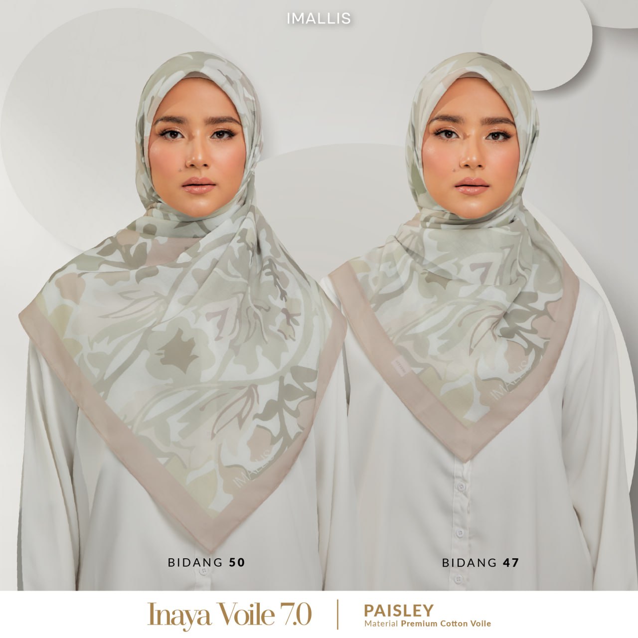 Inaya Voile 7.0 Paisley