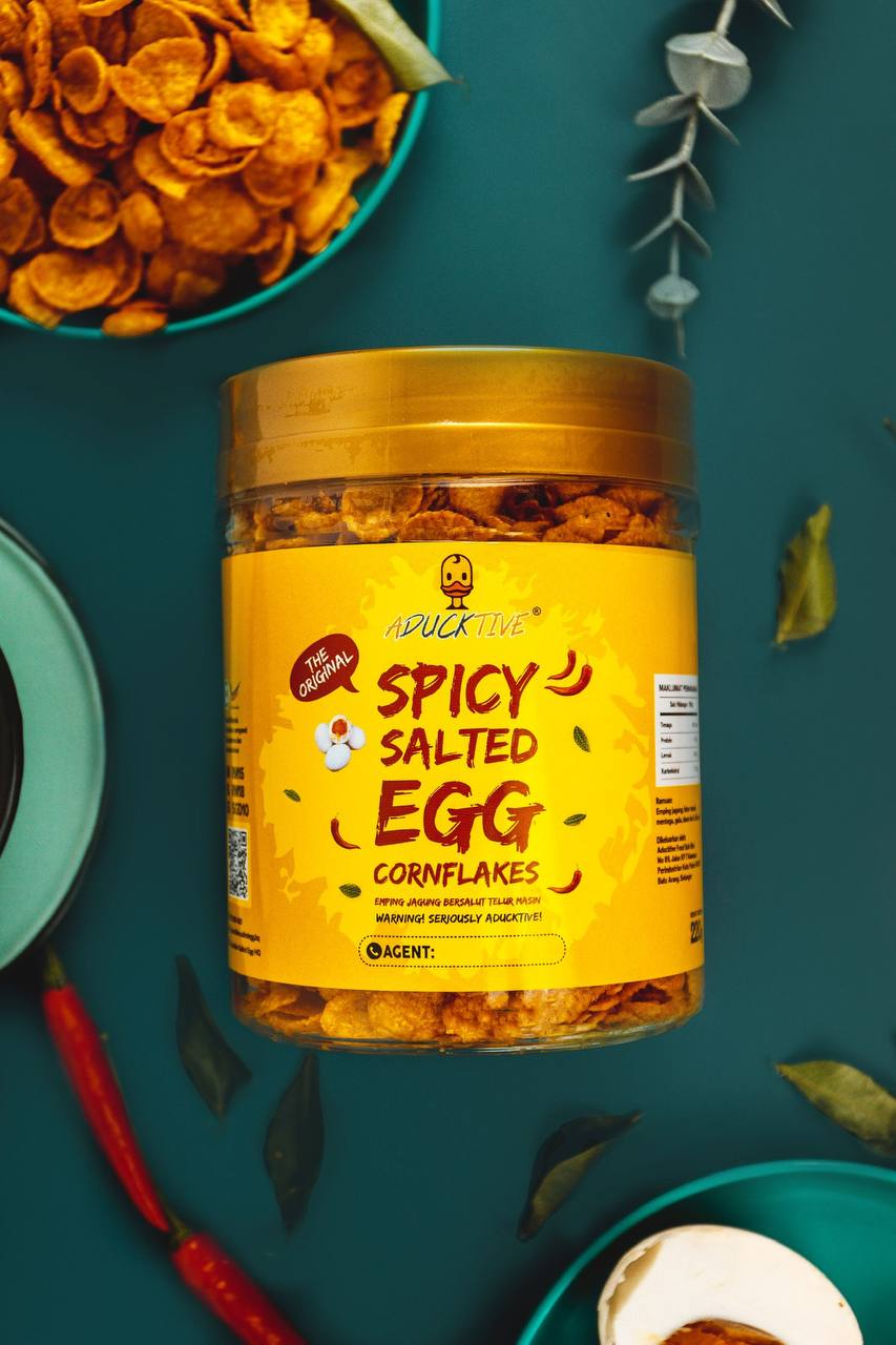 Spicy Salted Egg Cornflakes