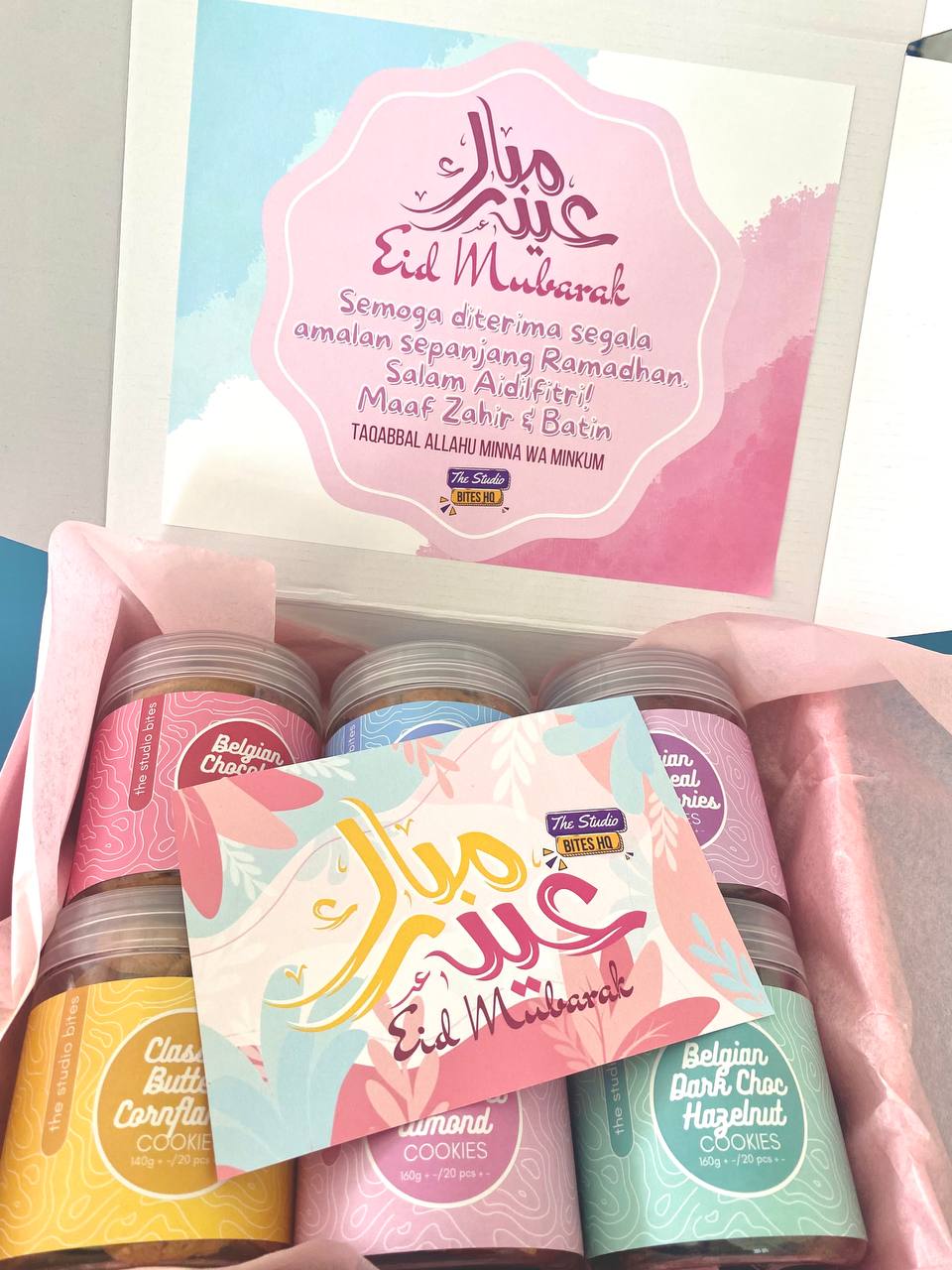 The Studio Bites cookies hari raya gift box set