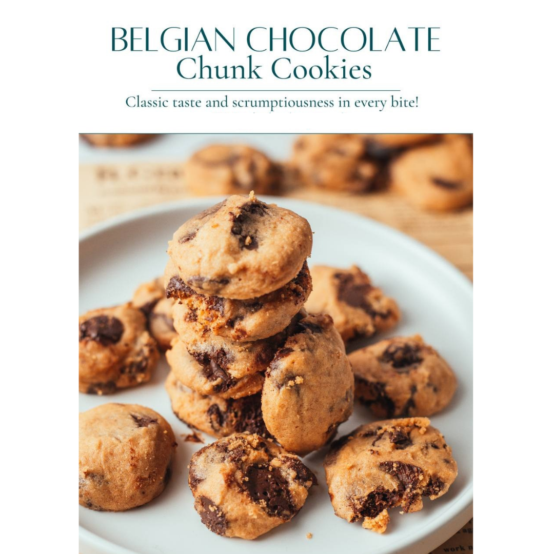 Belgian Chocolate Chunk Cookies