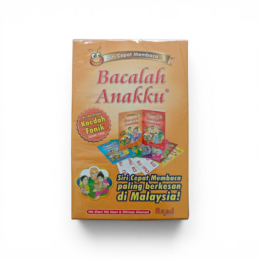 Siri Cepat Membaca: Bacalah Anakku Book 1-8 Set Kaedah Fonik /Malay Phonic