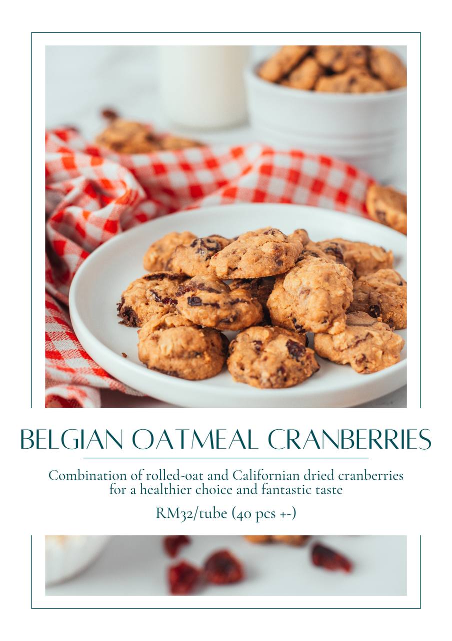 Belgian Oatmeal Cranberries